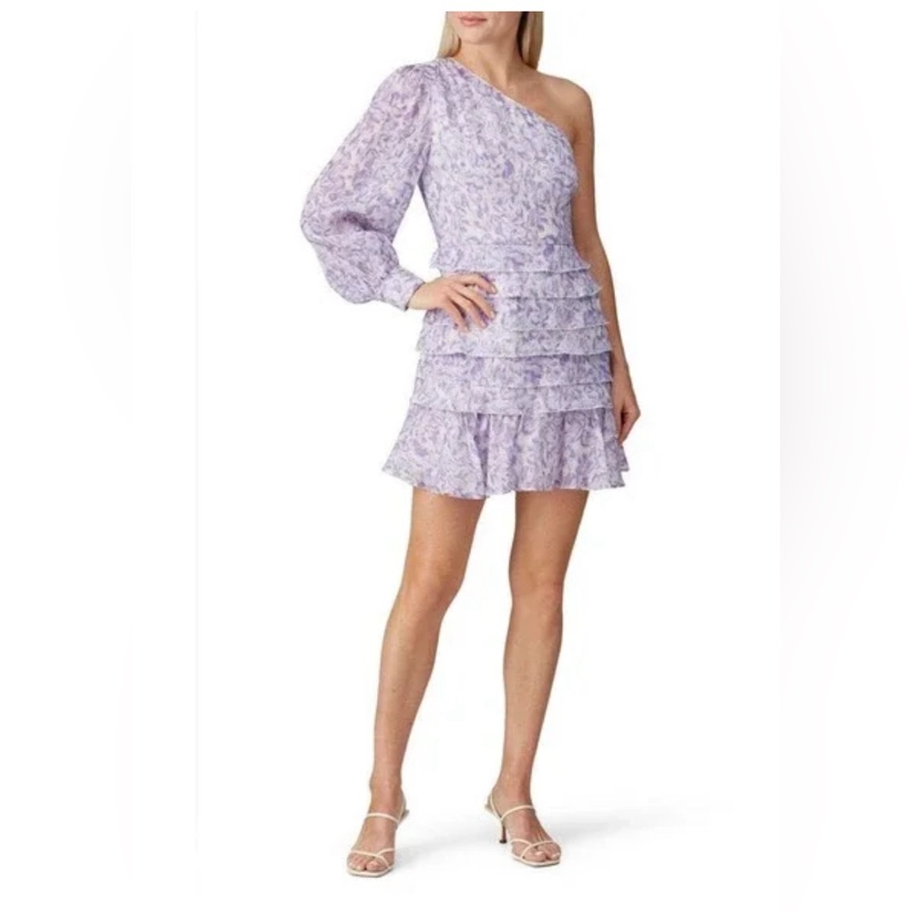 La Maison Talulah 100% Linen Mini Dress EUC Size XS